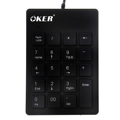 OKER SK-975 Keypad Numberic คีย์บอร์ดตัวเลข - Black