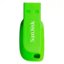 ภาพขนาดย่อของภาพหน้าปกสินค้าSandisk Cruzer Blade 16GB - Electric Green (CZ50C-016GB35G) ( แฟลชไดร์ฟ usb Flash Drive ) จากร้าน Sandisk บน Lazada ภาพที่ 2