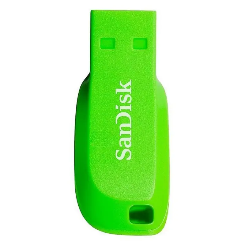 ภาพสินค้าSandisk Cruzer Blade 16GB - Electric Green (CZ50C-016GB35G) ( แฟลชไดร์ฟ usb Flash Drive ) จากร้าน Sandisk บน Lazada ภาพที่ 2
