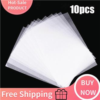 【Free Shipping】10x Heat Shrink Paper Film Sheets for DIY Jewelry Making Craft Deco Rough Polish
