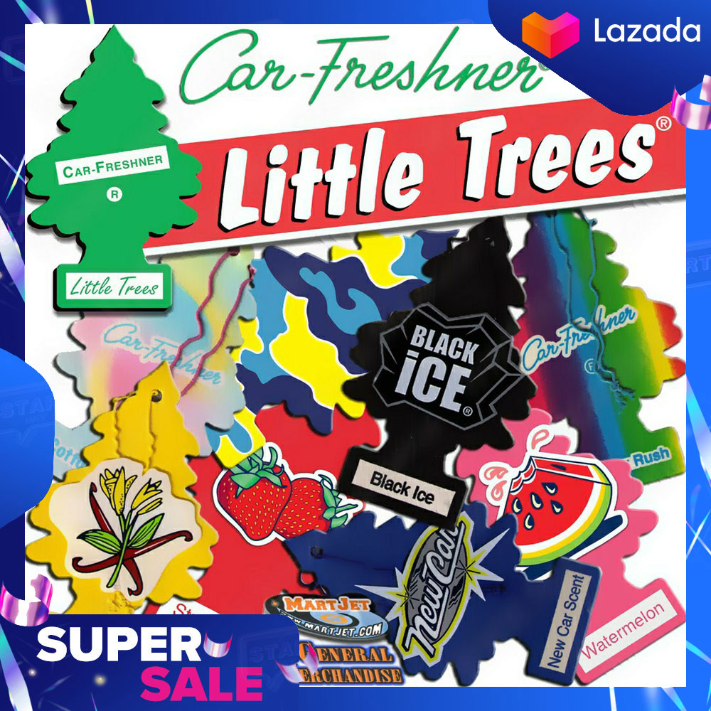 Little trees แผ่นน้ำหอมติดรถยนต์ แผ่นน้ำหอมต้นไม้ หอมติดทนนาน (พร้อมส่ง)