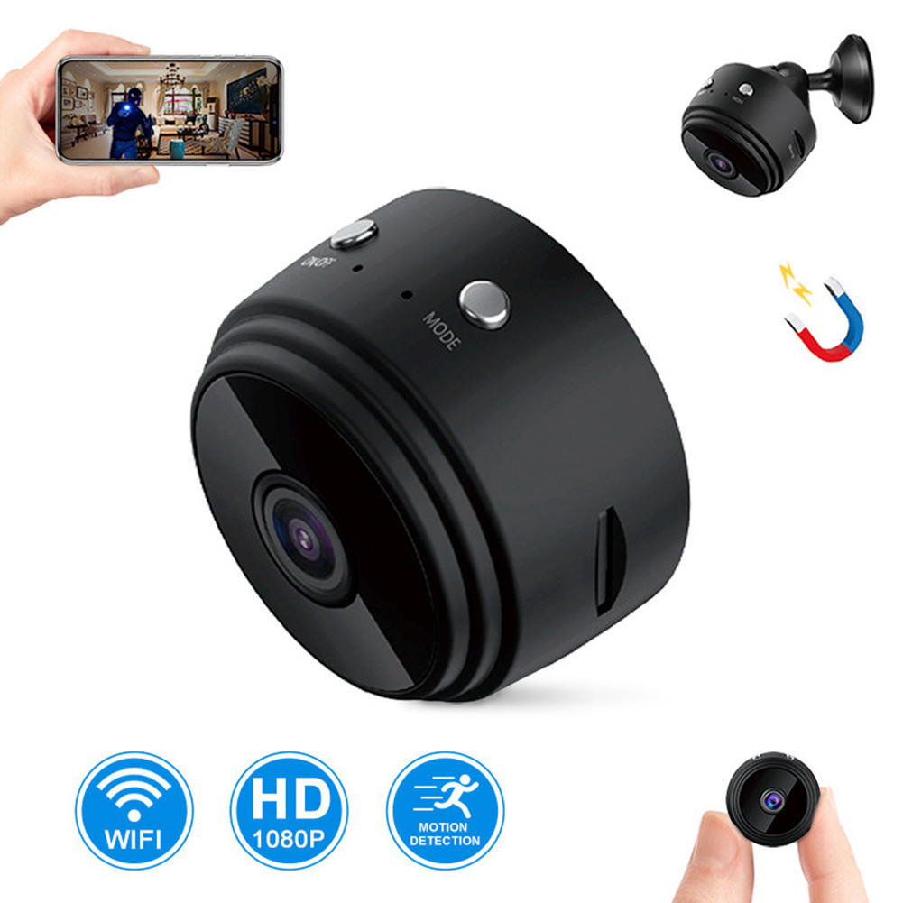 Camera Mini Split Mini Camera 1080P HD Motion Sensor Home WiFi IP Camera Home Security ...