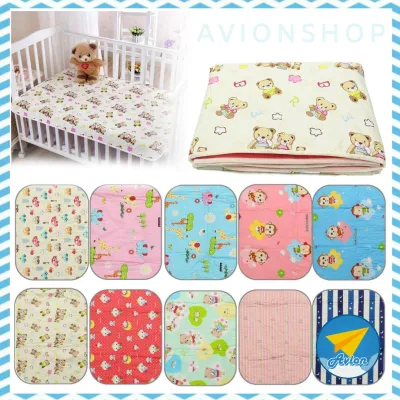 50*70 CM Cotton Baby Urine Mat Diaper Nappy Bedding Changing Cover Pad Reusable Baby Diapers Mattress Diapers Mat Sheet