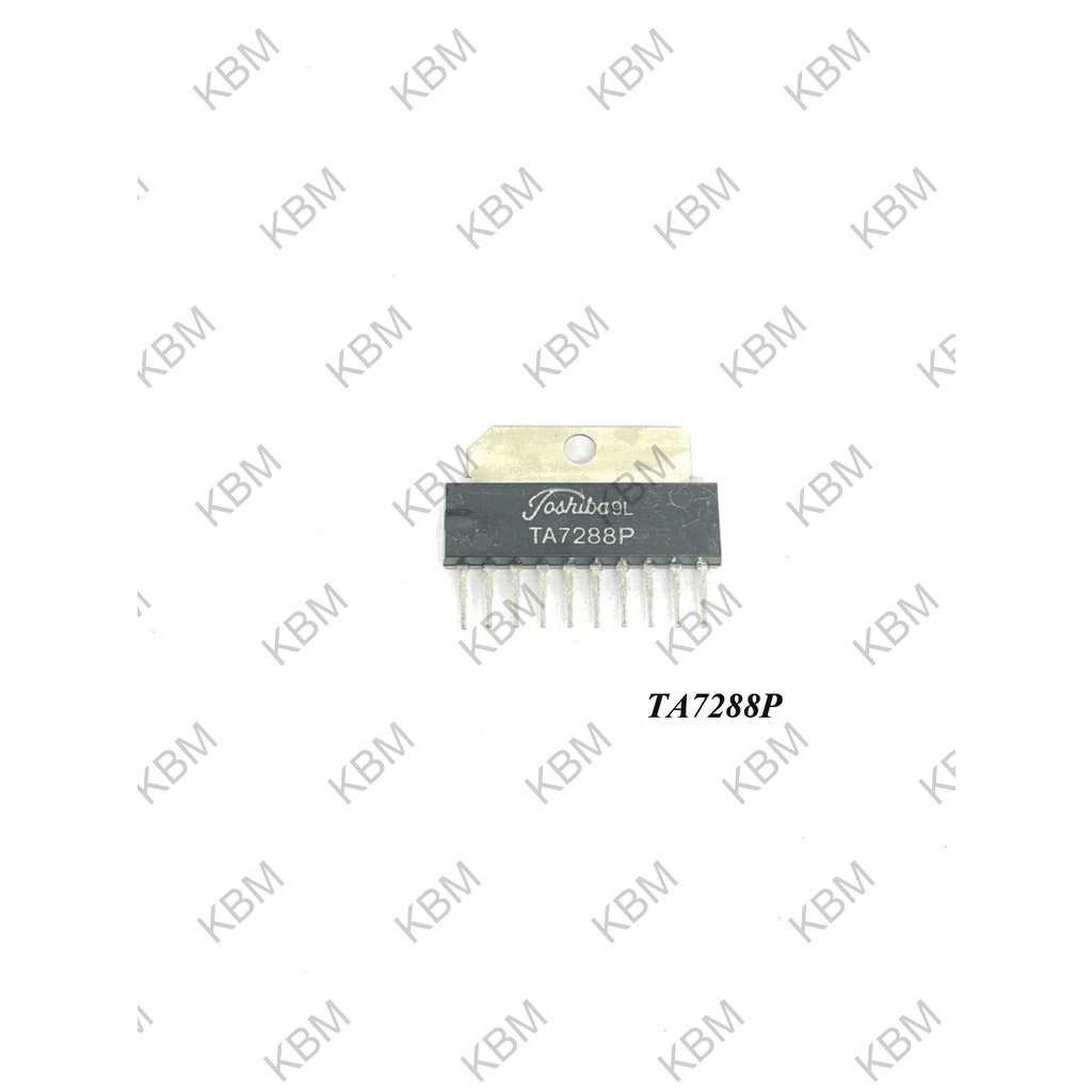 Circuit Intégré Ampli Audio TA7280P Toshiba - 5.8W Dual / 22W BTL - Neuf