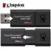 ภาพขนาดย่อของภาพหน้าปกสินค้าKingston 16GB/32GB/64GB DataTraveler 100G3 Flash Drive USB 3.0 ความเร็วสูงสุด 100 MB/s รับประกันการใช้งาน  รับประกันห้าปีพร้อมบริการทางเทคนิคฟรี จากร้าน T-BangKok Thailand บน Lazada ภาพที่ 4