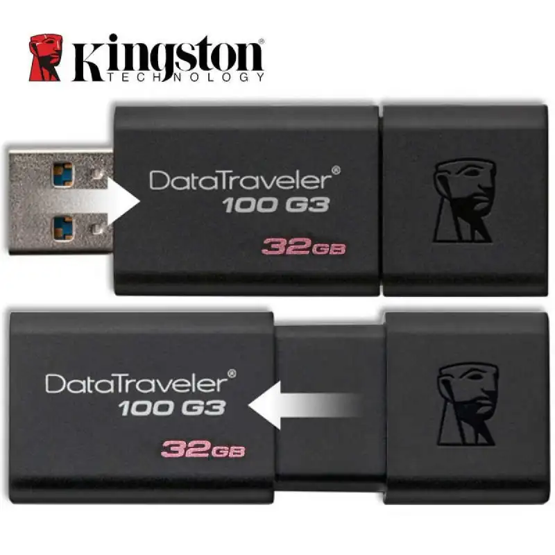 ภาพสินค้าKingston 16GB/32GB/64GB DataTraveler 100G3 Flash Drive USB 3.0 ความเร็วสูงสุด 100 MB/s รับประกันการใช้งาน  รับประกันห้าปีพร้อมบริการทางเทคนิคฟรี จากร้าน T-BangKok Thailand บน Lazada ภาพที่ 4