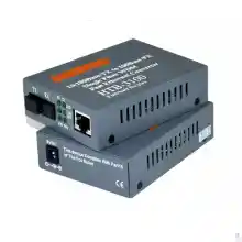 ภาพขนาดย่อของภาพหน้าปกสินค้าNetLINK Media Converter HTB-3100 (A/B) Fiber Optic 25KM Single-mode Single-fiber WDM RJ45 FTTH มีเดีย คอนเวอร์เตอร์ ( 2 ตัว A+B) จากร้าน SFP Network Eqnt บน Lazada