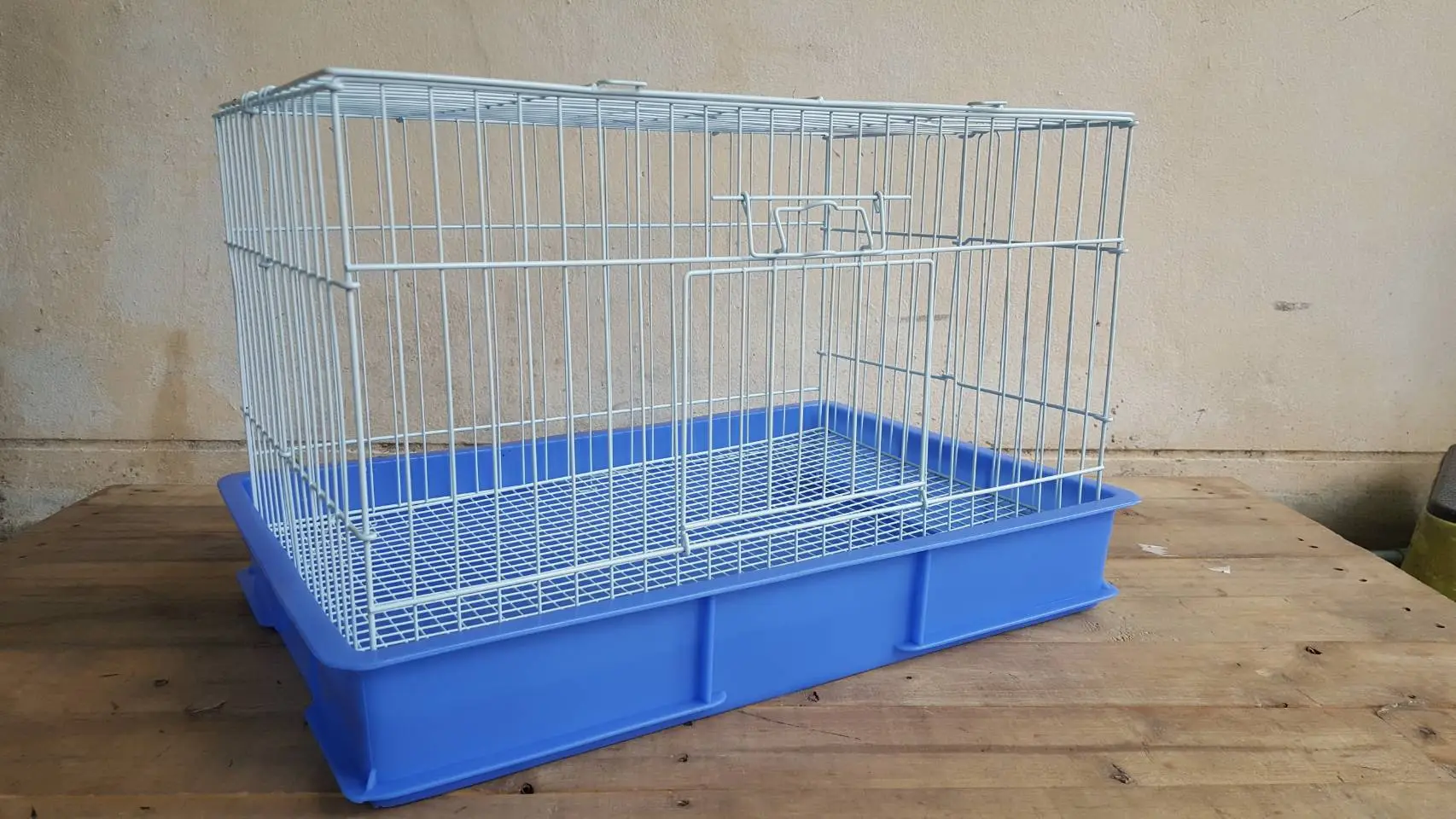 [T2]แถมขวดน้ำ T2 Collapsible Metal Rabbit Rat Crate Cage / กรงพับ กรงกระต่าย กรงเต่า กรงเม่น กระรอก กรงเหล็กพับ Size: about 56 cm (L) x 36 cm (W) x 38 cm (H)