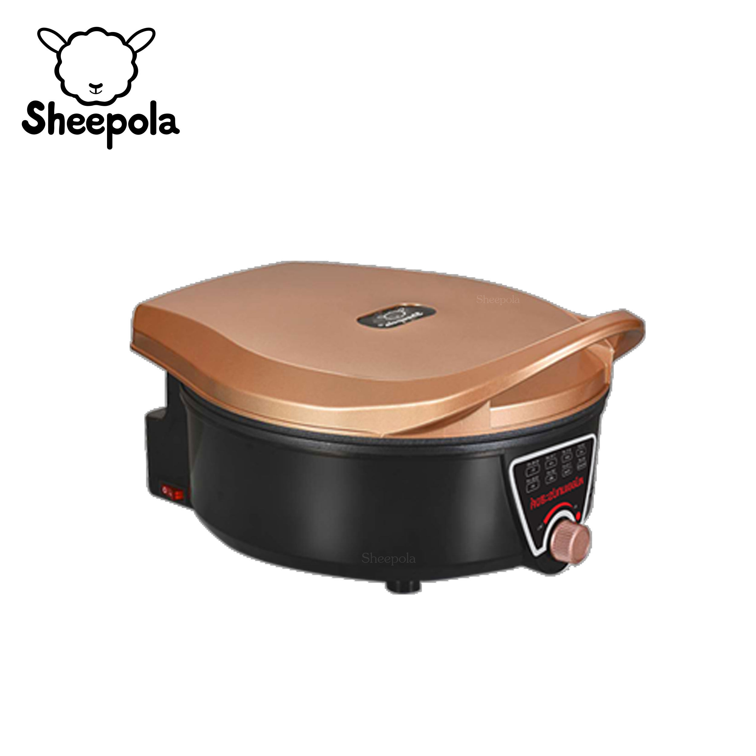 SHEEPOLA รุ่น SP-AT8832-2P เครื่องทําอาหารแบบสองด้าน สุดยอดนวัตกรรมการทำอาหาร ได้หลากหลายเมนูในหม้อเดียว