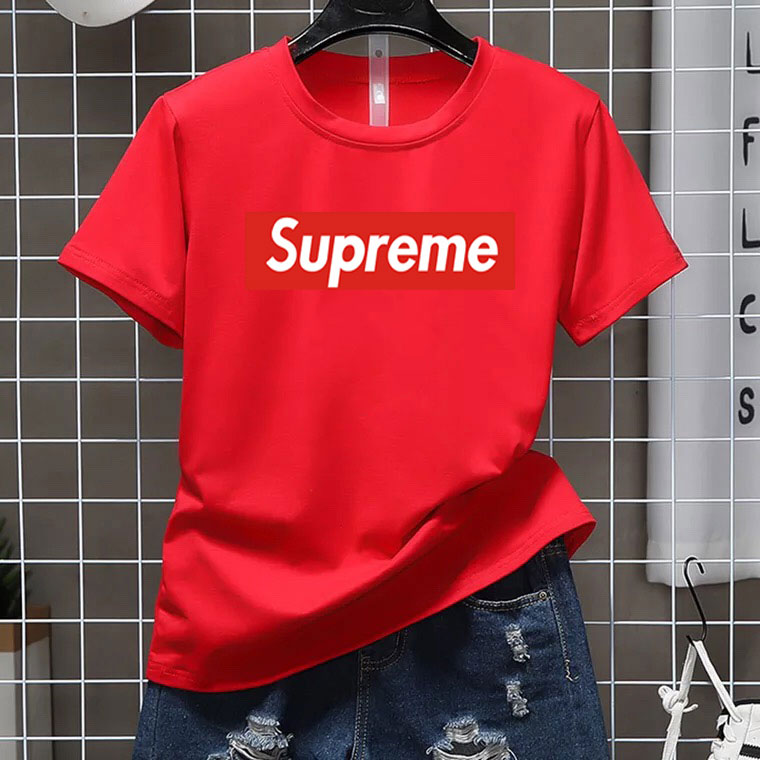 เสื้อทีเชิร์ตขายดี เสื้อยืดคอกลมแฟชั่นunisex เสื้อยอดฮิตลายsupreme เสื้อแขนสั้น เสื่อคู่รัก เสื้ัอกีฬาเสื้อออกกำลังกาย เสื้อแขนสั้นใส่ได้ทั้งผู้หญิงและชาย ลายsupremeแฟชั่น เสื้อผ้าแฟชั่นนานาชาติ