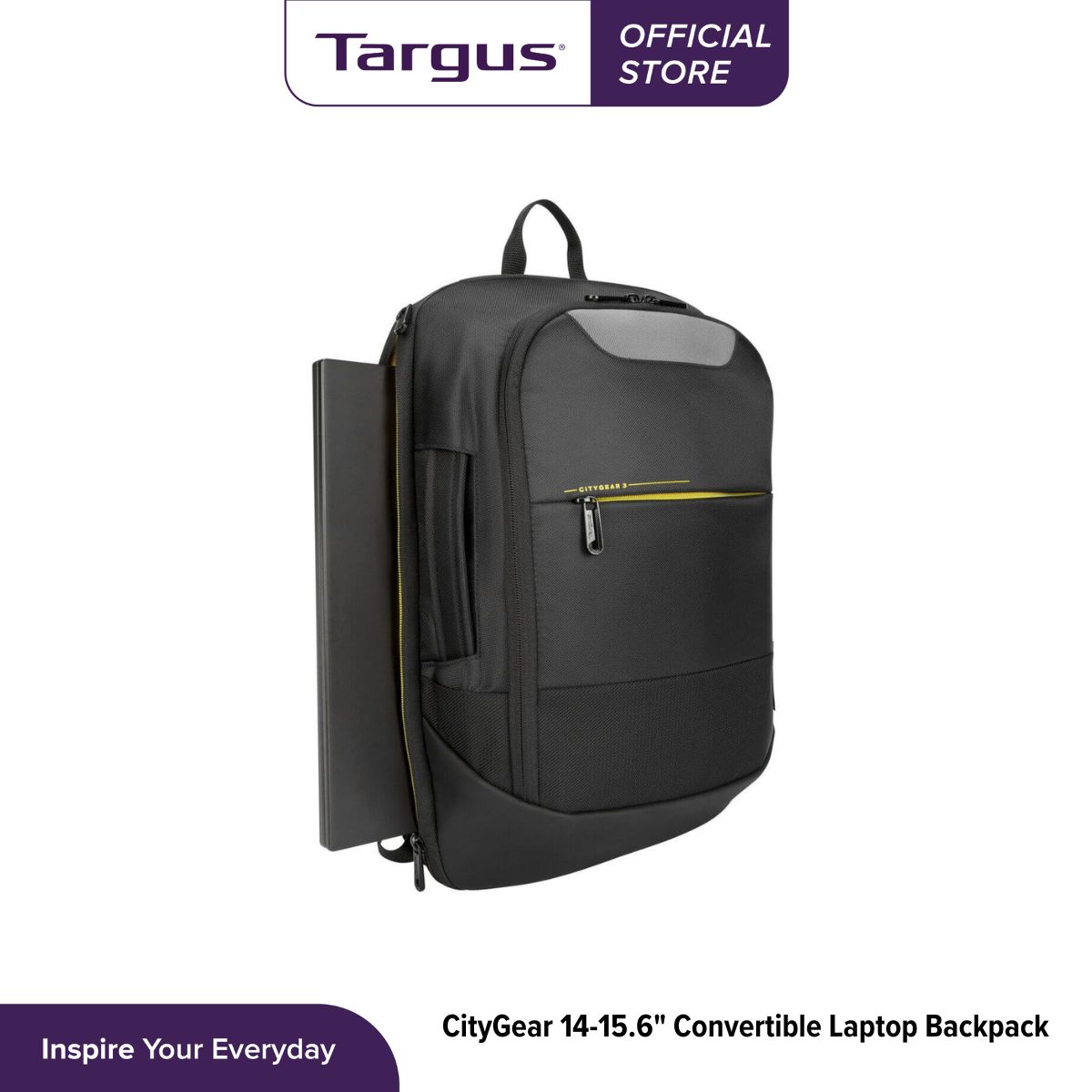 กระเป๋าเป้ใส่โน๊ตบุ๊ค Targus CityGear 1415.6 Convertible Laptop