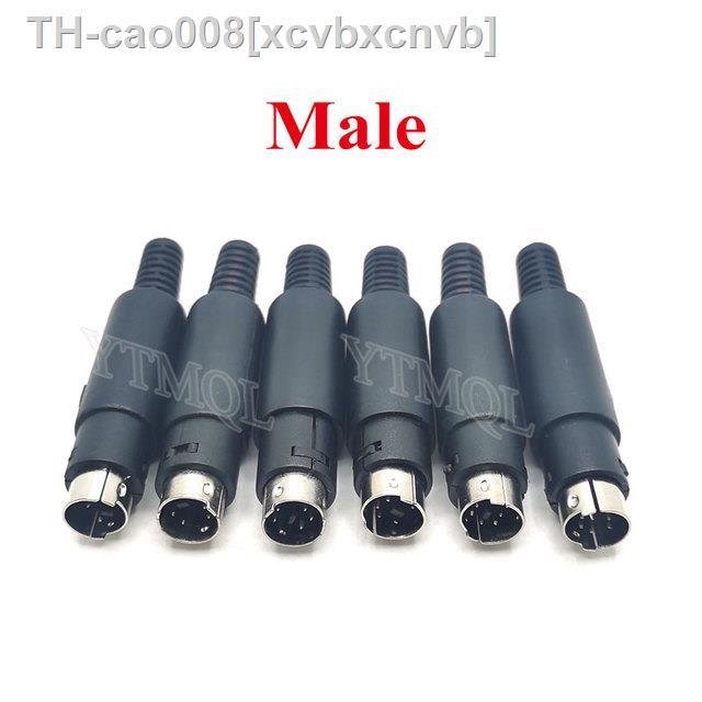 ♠ 8 Pin Mini Din Female Connector Lazada.co.th