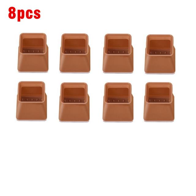 16/8pcs Silicone Chair Caps Table Foot Pads for Round Bottom Non-Slip  Furniture Covers Socks Floor Protectors Anti-slip Feet Pad