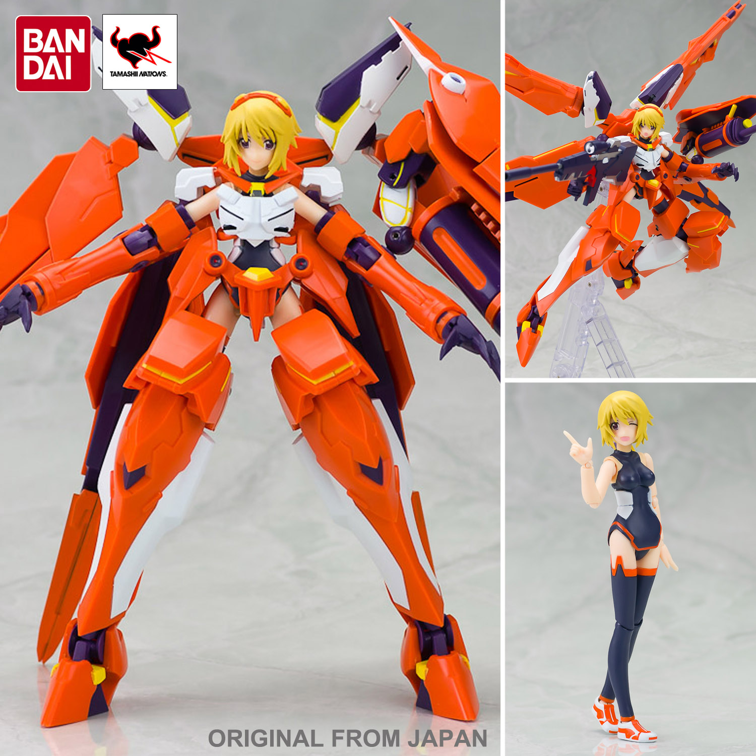 Infinite Stratos Charlotte Dunois x Rafale Revive Custom II Armor Girls  Project Action Figure