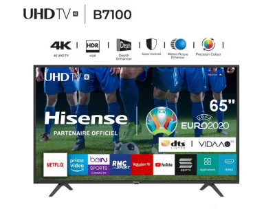 HISENSE 65 นิ้ว 65B7100UW UHD 4K SMART TV ปี 2019 สินค้า Clearance