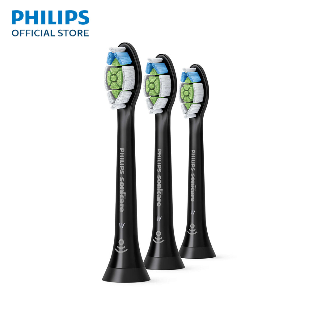 Philips หัวแปรงสีฟันไฟฟ้า (diamondclean Black) Hx6063/96. 