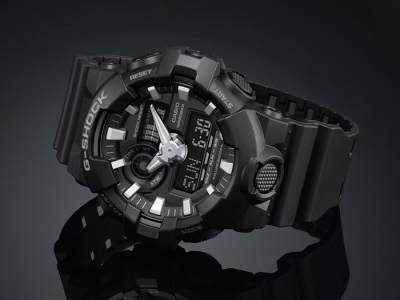 CASIO G-SHOCK รุ่น GA-700-1BDR สีดำ รับประกัน 1ปี CASIO G-SHOCK รุ่น GA-700-1BDR สีดำ รับประกัน 1ปี