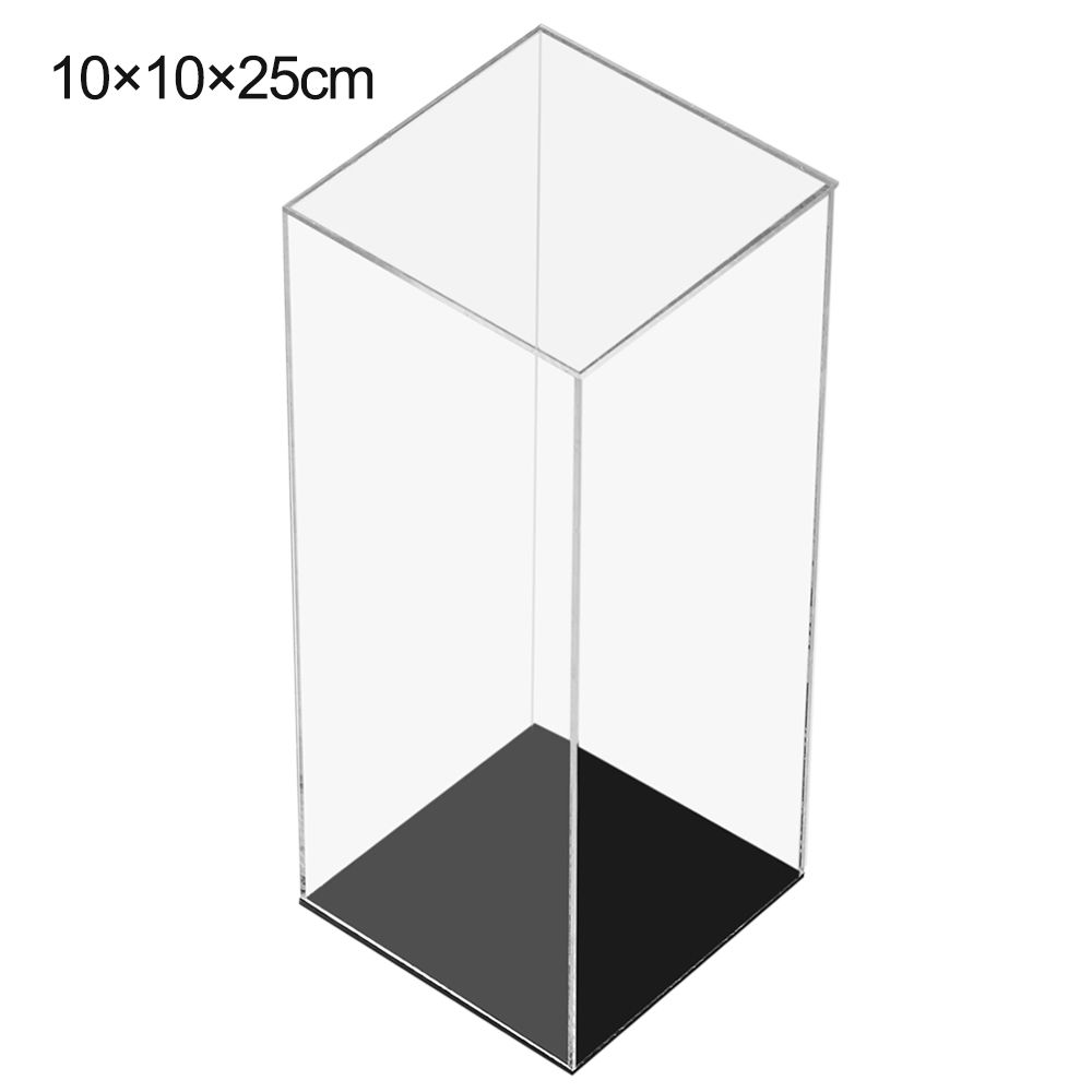 Acrylic bụi che handmade búp bê bảo vệ chủ bảo vệ mô hình đồ chơi hiển thị hộp sưu tầm lưu trữ hiển thị trường hợp