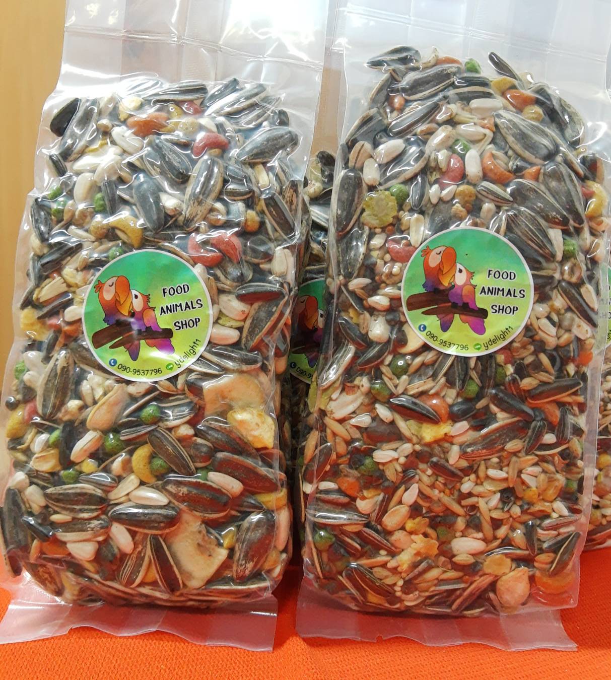 อาหารนกแก้ว ธัญพืช 14 ชนิด Expert parrot  แบบเมล็ดใหญ่ # โปรพิเศษ # ขนาด 200g. _1แุถม1 #