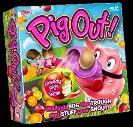 T.P. TOYS PIG OUT พิกเอาว์ เกมส์หน้ากากหมูหรรษา ทอยลูกเต๋าเก็บบอลแสนสนุก ของเล่นยอดนิยมในต่างประเทศ