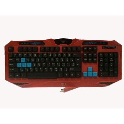 คีย์บอร์ด USB Keyboard MD-TECH (KB-500R) Red Interface : USB