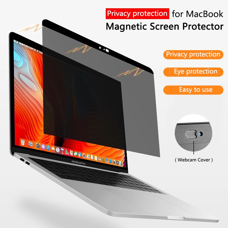 Magnetic Privacy Screen for MacBook Air/Pro 13/13.3inch (2020) Anti-Blue Light and Anti-Glare Protector (A2179,A2337,2338)