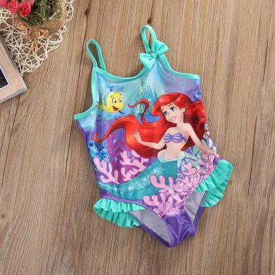 Cute Kids Baby Girl Mermaid Costume Bikini Swimwear Swimsuit Outfit Clothes