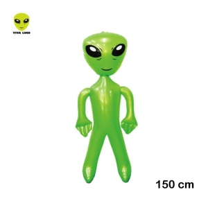 สินค้า VIVA LOCO เอเลี่ยนเป่าลม 150 cm ลูกโป่ง เป่าลม ห่วงยาง ว่ายน้ำ ห่วงยางแฟนซี เอเลี่ยน ปาร์ตี้ สระว่ายน้ำ สระน้ำเป่า Alien