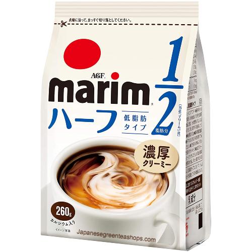 Marim マリーム 1/2 cal Coffee Creamer มาเรียม ครีมเทียม ทำจากนม ไขมันต่ำ 260g.