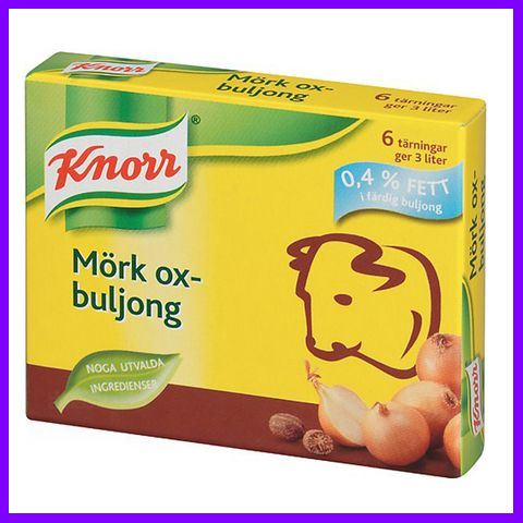 สุดคุ้ม Knorr Mork Oxbuljong Cubes 6 Pieces คุณภาพดี