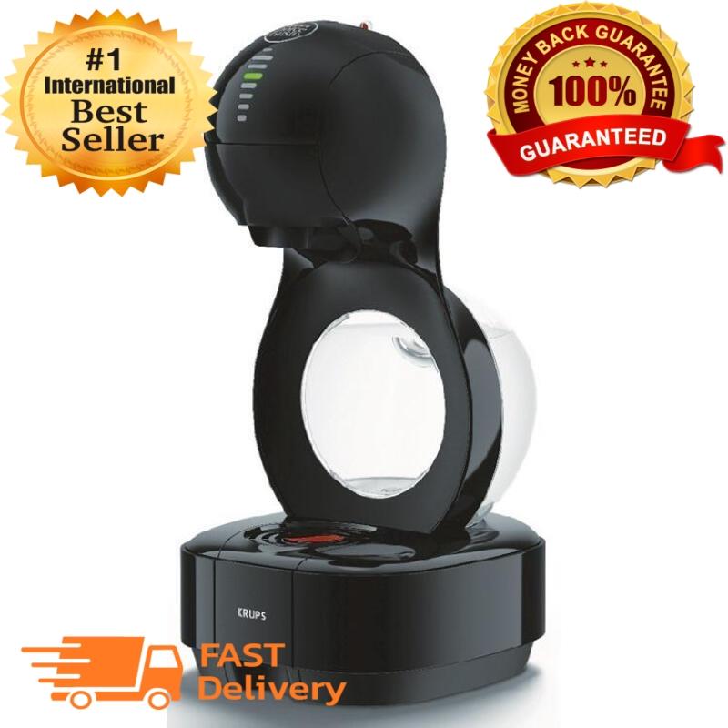 Wow!!! สุดตริ่ง!!! JD-Tea and Coffee Maker KRUPS เครื่องชงกาแฟแคปซูล (1 ลิตร,สีดำ) รุ่น KP1308 เครื่องชงชากาแฟ เครื่องชงกาแฟ nespresso เครื่องชงกาแฟ เนสกาแฟ เครื่องชงกาแฟสดใช้ในบ้าน เครื่องชงกาแฟสด ราคาถูก