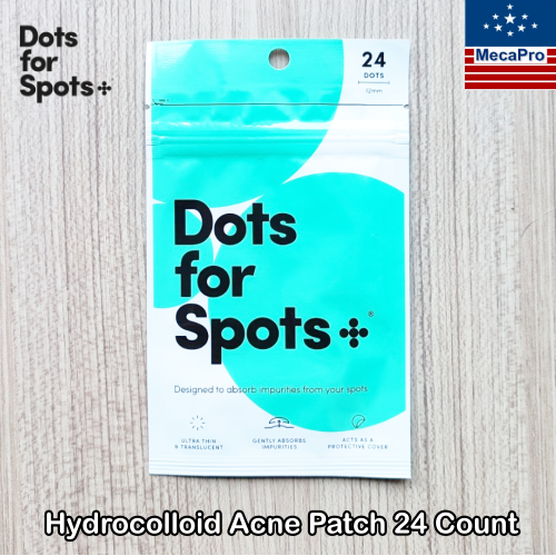 Dots for Spots® Hydrocolloid Acne Patch 24 or 60 Count แผ่นแปะสิว