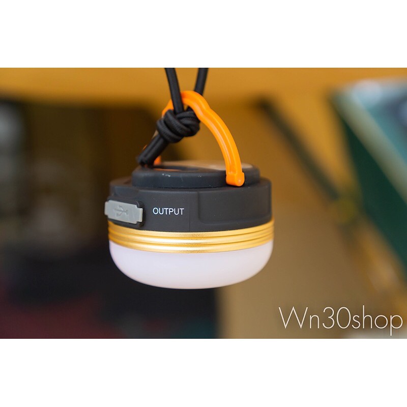LOD ไฟแคมป์ปิ้ง ไฟเต็นท์ LED  รุ่นชาร์จ USB สำหรับการตั้งแคมป์ Rechargeable Glare Camping Lights ไฟพกพา  โซล่าเซลล์