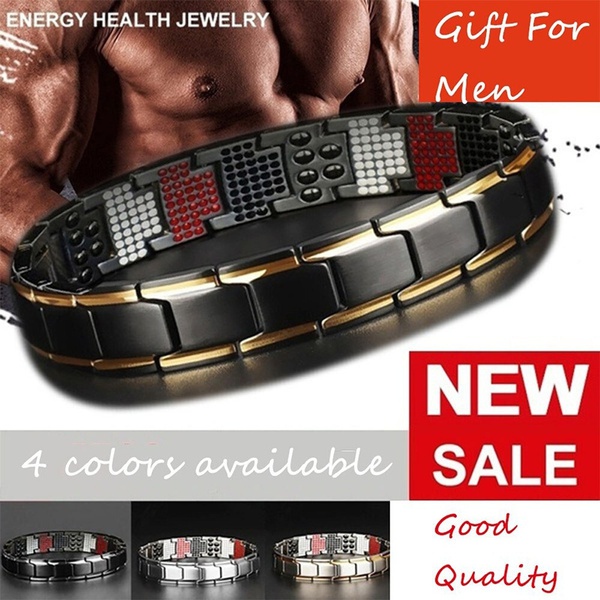 Therapy Bracelet Energy Titanium Bracelet Stainless