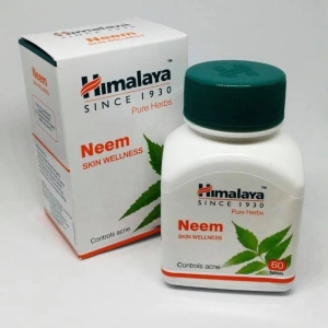 ภาพหน้าปกสินค้าHimalaya Neem 60 Tablets หิมาลายา นีม วิตามินลดสิว ผิวใส จากสารสกัดสะเดา ที่เกี่ยวข้อง