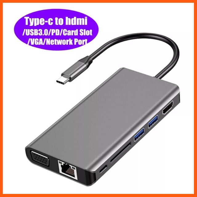 #ลดราคา 8-In-1 Type C TO HDMI VGA HUB การ์ดเครือข่ายแท่นชาร์จ USB C ถึง HDMI การ์ด reader #ค้นหาเพิ่มเติม Converter Support USB HUB Expander Mini Wifi อะแดปเตอร์ Receptor ฮาร์ดดิสก์กล่องอลูมิเนียมอัลลอยด์ Video Splitter USB IDE sata SATA Port SSD Case