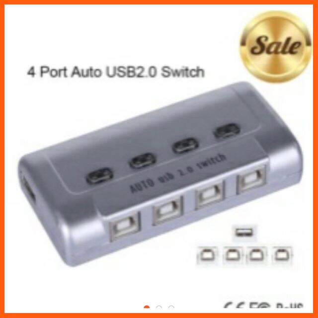 ลดราคา USB 2.0 Auto Sharing Switch KVM Adapter Box 4 Port Hub for Printer #ค้นหาสินค้าเพิ่ม สายสัญญาณ HDMI Ethernet LAN Network Gaming Keyboard HDMI Splitter Swithcher เครื่องมือไฟฟ้าและเครื่องมือช่าง คอมพิวเตอร์และแล็ปท็อป