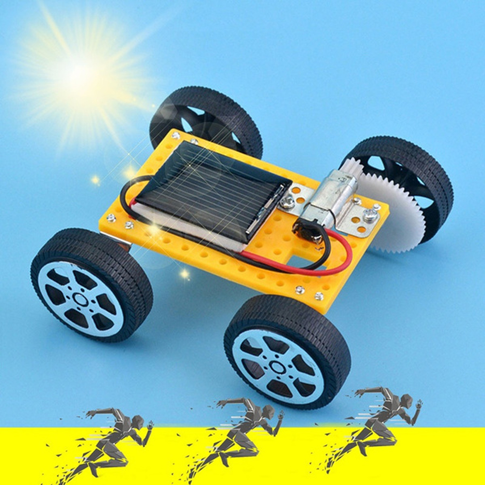 PANWE ของเล่นเพื่อการศึกษาอย่างสนุกสนานการทดลองวิทยาศาสตร์เด็ก DIY ประกอบ Energy ของเล่นขับเคลื่อนพลังงานแสงอาทิตย์รถหุ่นยนต์ชุด Solar รถของเล่น
