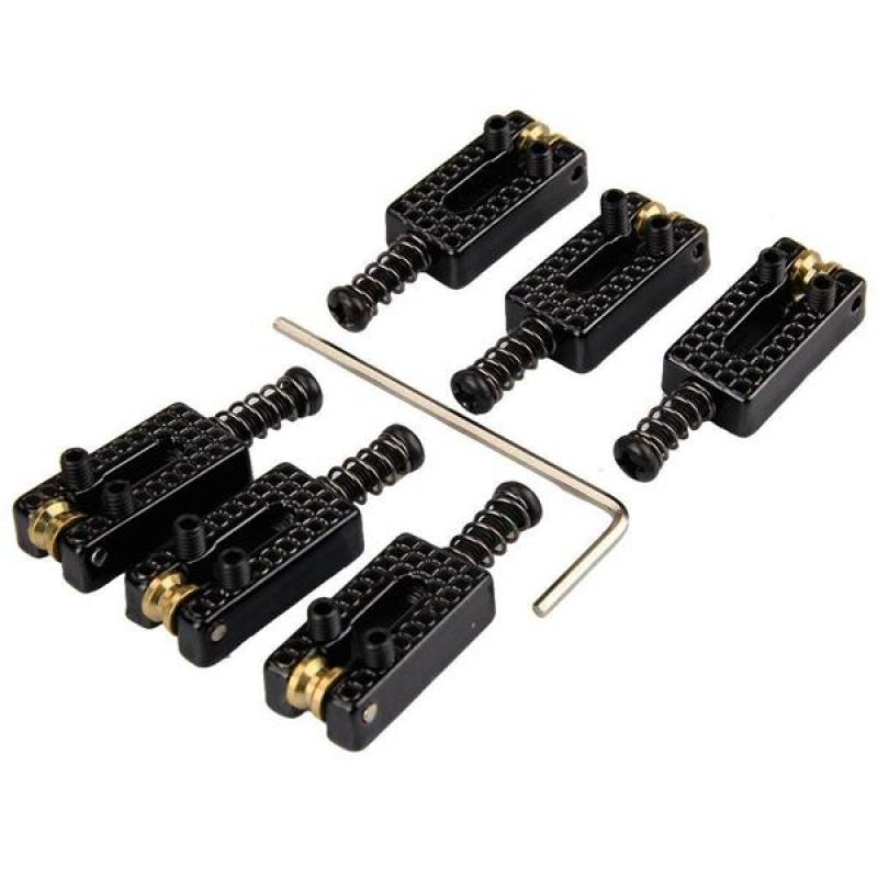 6 Roller Bridge Tremolo Saddles With Wrench For Fender Strat Tele Electric Guitar Malaysia