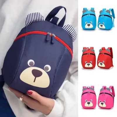 Bear Bear Design Cute Cartoon Baby Toddler Kids Anti Lost Backpack baby anti-lost bag 1-3 years old
