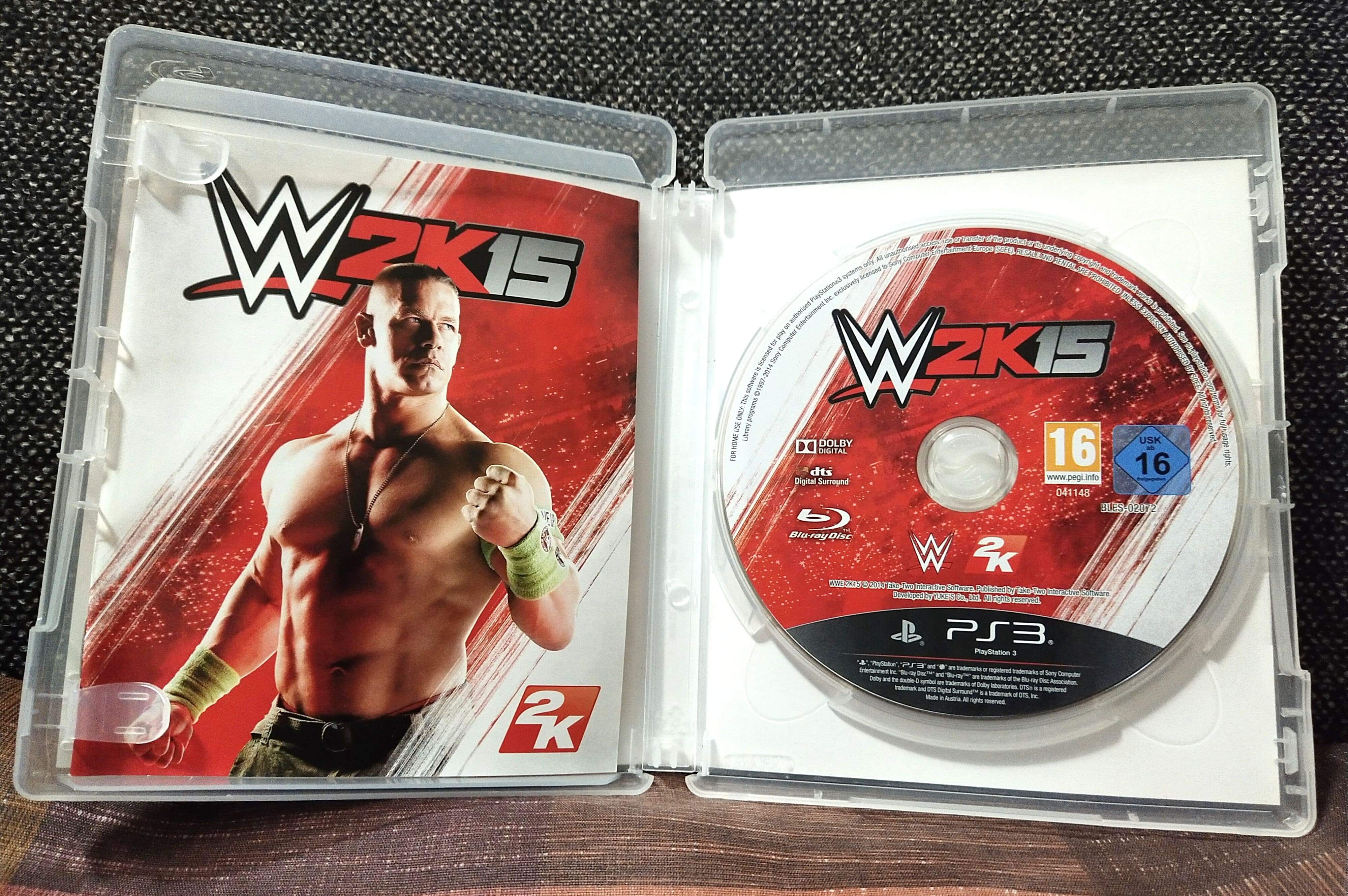 WWE 2K 15 PS3 [Eng] แผ่นแท้ แผ่นเกม PS3 มวยปล้ำ ภาษาอังกฤษ ค่าส่งถูก มี ...