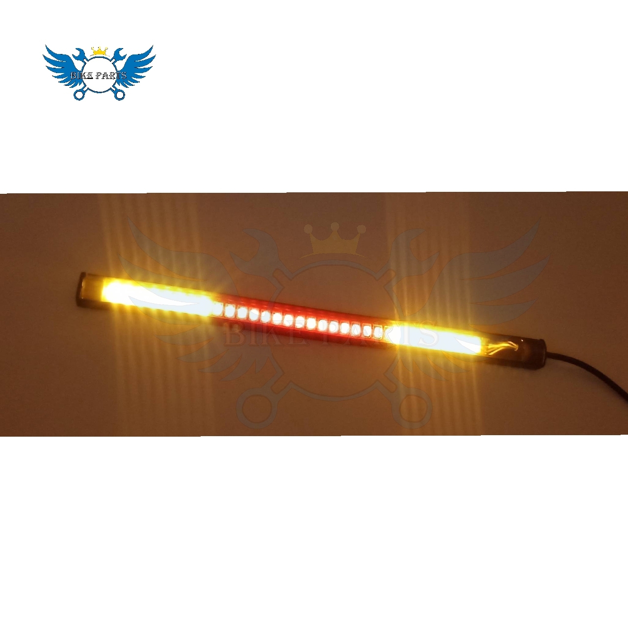 ไฟท้าย + ไฟเลี้ยว+ไฟหรี่+ไฟเบรค ในตัวแบบยางเส้นแต่งไฟท้าย LED แบบเส้น  สำหรับรถมอเตอร์ไซค์(0087)
