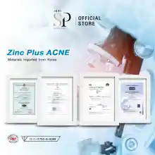 ภาพขนาดย่อของภาพหน้าปกสินค้าSEOULPURE Zinc Plus ACNE บรรจุ 60 เม็ด ( อาหารเสริมสำหรับคนเป็นสิว ) จากร้าน Seoe บน Lazada ภาพที่ 5