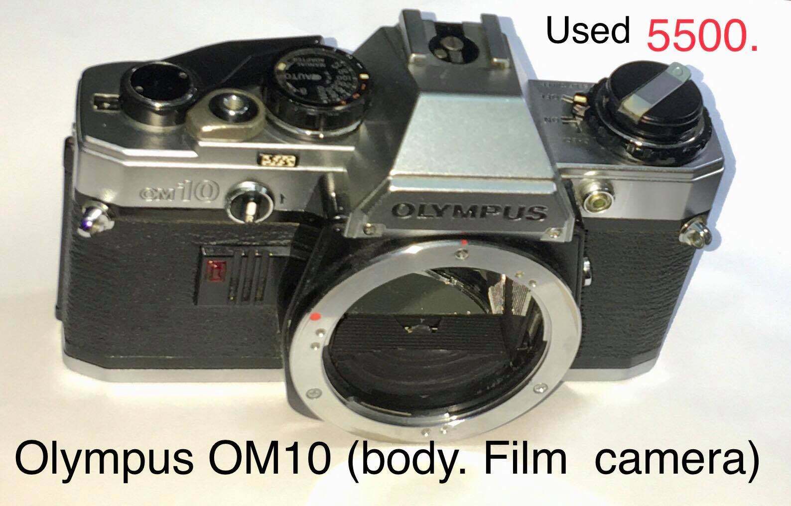กล้องฟิล์ม (Film) OLYMPUS OM10 Body - มือ2 สภาพดี เชื่อถือได้ ใช้งานได้ดีทุกระบบ รับประกันสินค้า 90 วัน