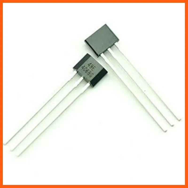 Best Quality SS49E (49E) Hall effect sensor TO-92S เป็นเซ็นเซอร์วัดความเร็วรอบมอเตอร์ 3-6.5V อุปกรณ์ยานยนต์ automotive equipment อุปกรณ์ระบบไฟฟ้า electrical equipment เครื่องใช้ไฟฟ้าภายในบ้าน home appliances Swith limit switch tick pump