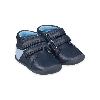 mothercare navy crawler shoes VE527
