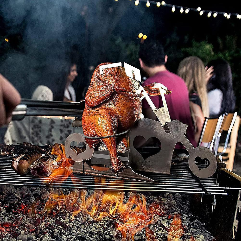 Beer Chicken Rack Portable Beer Can Chicken Rack Holder Stainless Steel Grill Beer Can ...