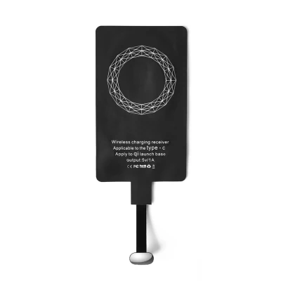 CHOETECH ตัวรับสัญญาณที่ชาร์จแบตไร้สาย แท่นชาร์จแบต ชาร์จเร็ว Type C Wireless Charging Receiver USB-C Qi Wireless Charger Receiver Samsung Xiaomi Huawei