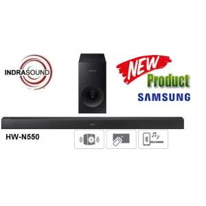 SamsungSoundbar  รุ่น HW -N550  กำลังขับ  340W 3.1ch Wireless Subwoofer ;6.5 ตัวเครื่องไม่ใหญ่มากแต่พลังเสียงสุดยอด (รับประกัน 1 ปี)