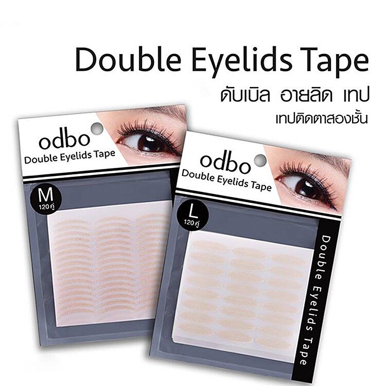 Odbo Double Eyelids Tape โอดีบีโอ ดับเบิล อายลิค เทป ติดตาสองขั้น ตาสองชั้น OD847